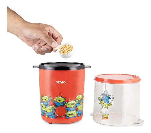 Pochoclera Atma Poat710tsdn Toy Story Aire Caliente 900w Rojo