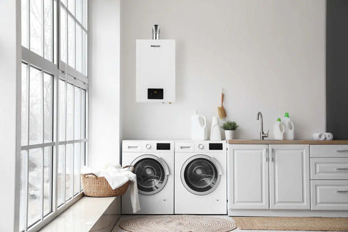 Calefón Philco 14/l Min - Blanco - Tiro Forzado - Tecnología Pilotless Gn