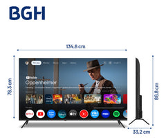 Tv Bgh 60'' 4k Google Tv B6026us6g