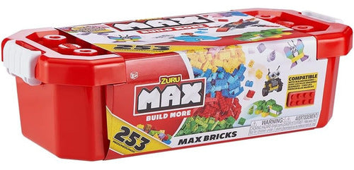 Bloques Para Armar Zuru Max Classic Brick Container 253 Pzs 252 Bloques