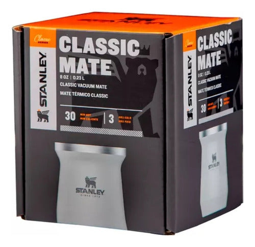 Mate Stanley Conservador Térmico Frio Caliente 236ml Polar Blanco Liso