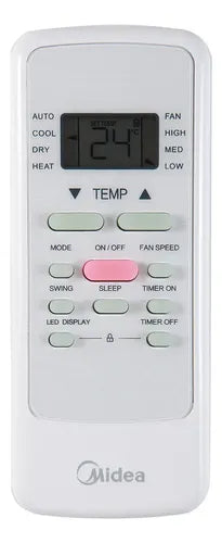 Aire Ventana Midea Mvf12cfn81f Frío Solo 2881 Kcal/h Blanco