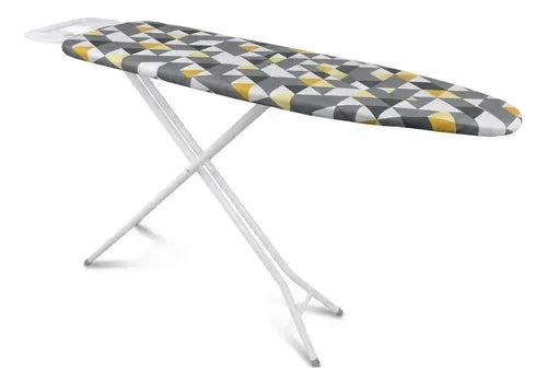 Tabla De Planchar Plegable 128 x 88cm de 6 Alturas Porta Plancha