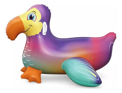 Flotador Para Montar Bestway Dandy Dodo Ride On 141 X 113cm Violeta