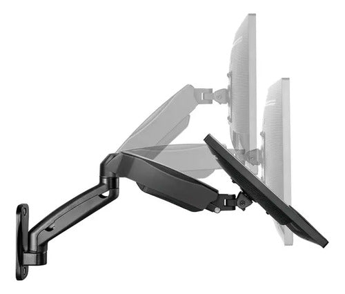 Soporte De Pared Monitor Brazo Articulado Onebox B-lcd12p Cs Negro