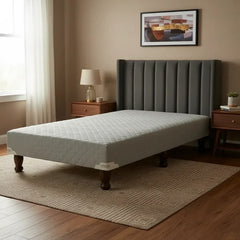 Base Sommier 1 Plaza Cannon Gris Sab De 190x80x21 Cm Gris