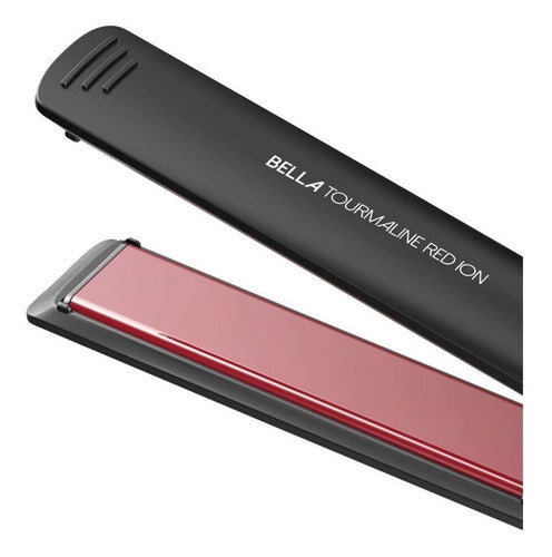 Plancha De Pelo Gama Italy Elegance Led Bella Tourmaline Cts Negro