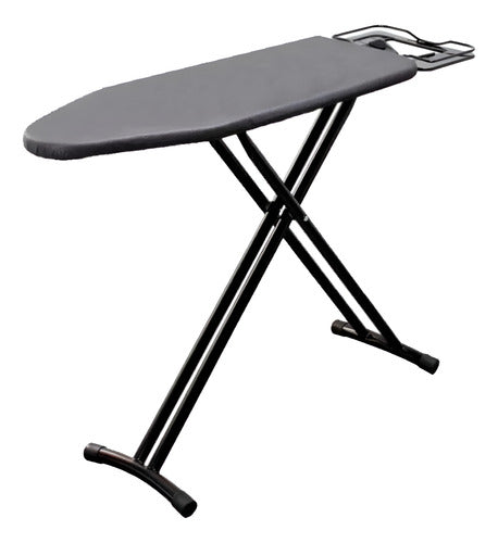 Tabla Planchar Reforzada 7 Niveles Onebox Obtp4 Posa Plancha Color Negro Ob-tp4