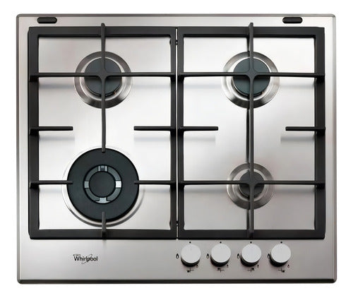 Anafe A Gas Whirlpool Gma6422 Empotrable 60 Cm