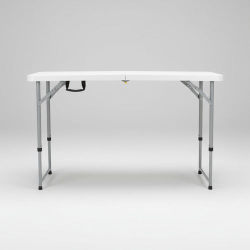 Mesa Plegable 2 Alturas Valija Transportable 120cm Picnic Tm