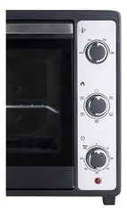 Horno Eléctrico Bgh Bhe64m25n 65 Lts 2200w Grill Convección Negro