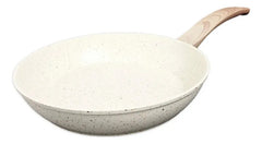 Set Sartenes Carol 20/24/30 Granito Crema Induccion Crema