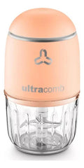 Procesadora Ultracomb Pc-6802 200w 300ml 6 Cuchillas Acero Inox Bold De Vidrio