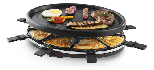 Racletera Para 8 Personas Atma Ra918p Negro