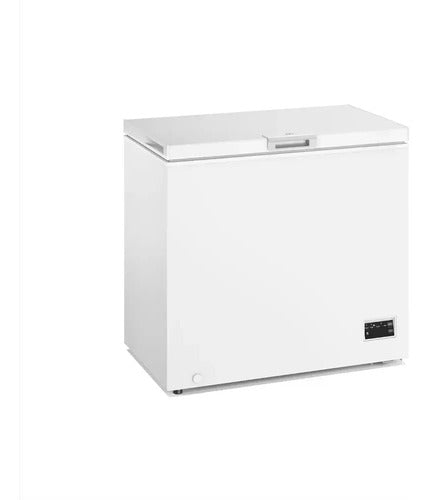 Freezer Horizontal Gafa De 200l Inverter Blanco Fghi202b-m