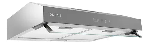 Purificador Extractor De 60 Cm Inoxidable Drean Cudr604ia Gris