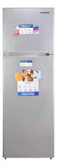 Heladera Con Freezer Ciclica 300l Telefunken Hd300 Silver Color Plateado