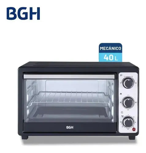 Horno Electrico Bgh Bhe40m25i Duo Con Grill 40lts 1500w