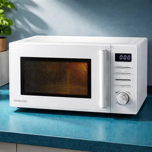 Microondas Digital Philco Mphdw23ubn De 23l Blanco