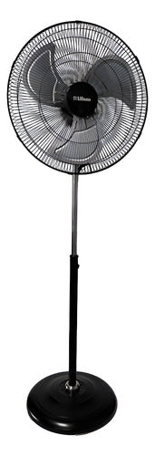 Ventilador De Pie 20p Liliana Vp20pow 3 Aspas Metal 3 Vel - 50.8 Cm - 50 Hz - Negro - Metálico - Metalicas - 3