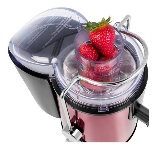 Juguera Eléctrica Atma Essential Juat21rp Roja 2vel 400w Cts Rojo