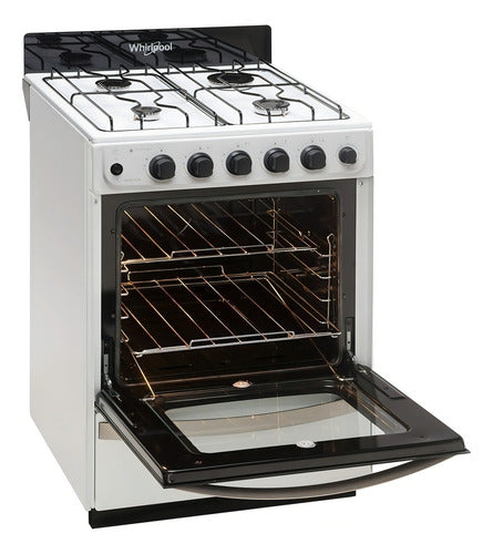 Cocina Whirlpool 56 Cm Blanca Wfb57dw Color Blanco