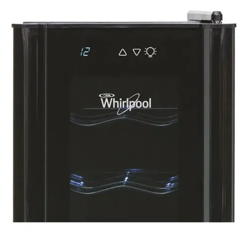Cava De Vinos Whirlpool Wzc12a Capacidad 12 Botellas Negro
