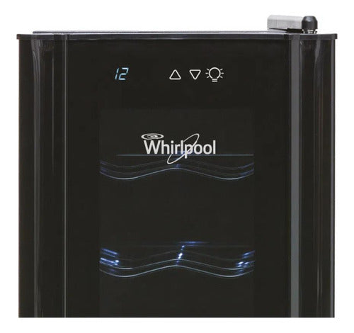 Cava De Vinos De 12 Botellas Whirlpool Wzc12ab Negro