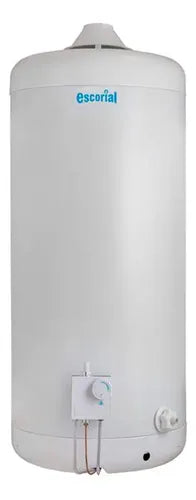 Termotanque Multigas Escorial Estándar 80l Blanco 80l