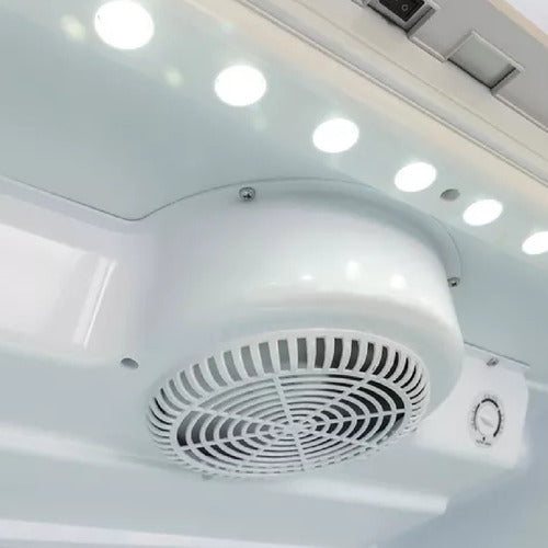Heladera Exhibidora Vertical Philco Phev528b2 Blanca 528l Cs - Blanco