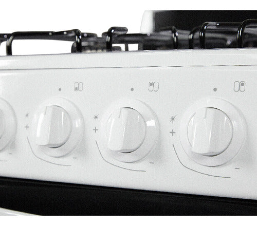 Cocina Multigas Florencia 5536 Blanca De 4 Hornallas Clase A Blanco