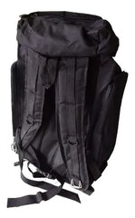 Mochila Camping Trekking Outdoor Negra De 70lts Tio Musa Negro