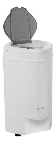 Secarropas C. Superior Centrífugo Drean Qv6.5 De 6.5kg Cts Blanco