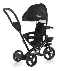 Triciclo 360° Joy 3 Con Luz Y Barra De Empuje Negro Bebesit Negro