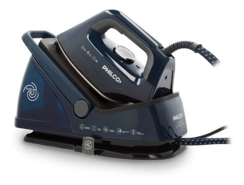 Estación De Planchado Vertical Philco Epph2200p 2200w Cts - Azul Oscuro