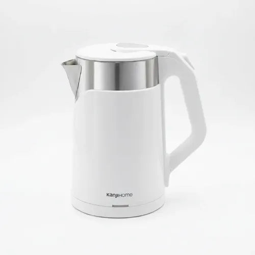 Jarra Pava Electrica Kanji Kjh-pe15003s Blanca Acero 1.8lts Blanco