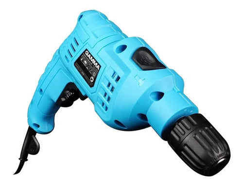 Taladro G1905 Eléctrico Percutor Celeste Gamma