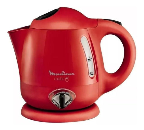 Jarra Pava Eléctrica Mate Moulinex 1 Litro Color Rojo 220vby297f58