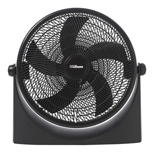 Turboventilador Reclinable Liliana Vtf18p 18 Pulgadas 45.72 Cm 50 Hz X 60 Hz Negro Plástico 5