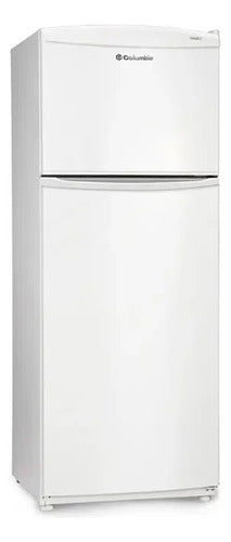 Heladera Columbia Chd43/10 405lts Cíclica Puerta Reversible Blanco