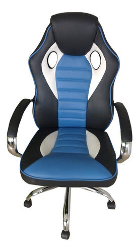 Silla Ergonómica Gamer Tio Musa Oc065 Respaldo 60 Cm Giratoria Ejecutiva