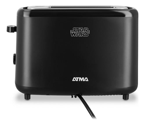 Tostadora Atma Star Wars Disney Tod23swp Negra 880w Cts Negro