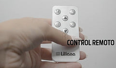 Caloventor De Vidrio Split Pared Liliana Cwd960 Smartheat Cs Blanco