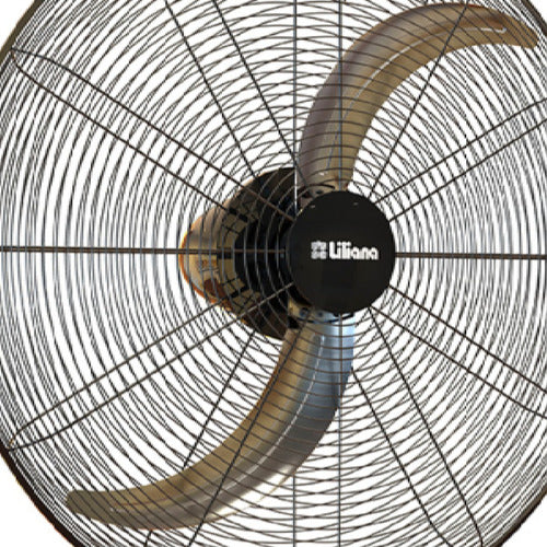Turbo Ventilador Industrial Liliana 32 Vti32 2 Palas Metal - 81.28 Cm - 50 - Negro - Inox - Metal - 2
