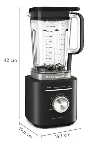 Licuadora Pure Power Kitchenaid 10 Velocidades Black Matte Negro Mate