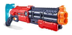 Escopeta Lanza Dardos Zuru X Shot Vigilante Con 12 Dardos Rojo