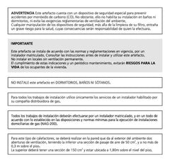 Estufa Calefactor Orbis 4200kcal. Sv Grafito 4044mo Grafito