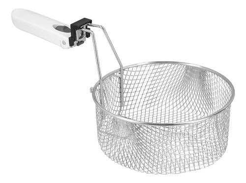 Freidora De Aceite Atma Df5318p Con Cesta Extraíble Blanco 50 Hz/60 Hz