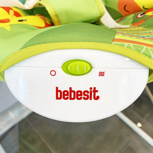 Mecedora Verde Bebesit Vibracion Musica Juguetes