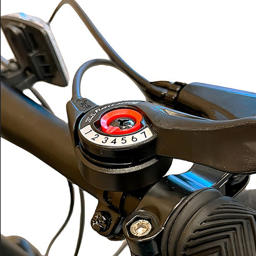 Bicicleta Mountain Bike Mtb Randers Mms Bke-2129 Rodado 29 L Color Negro Y Rojo